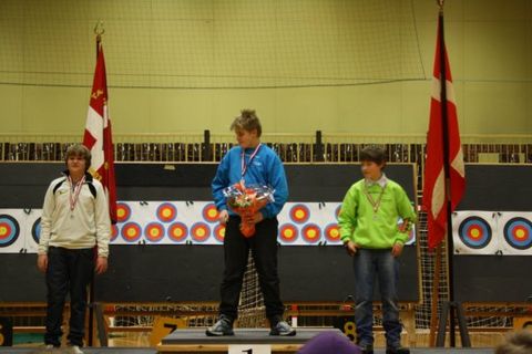 Jacob Jensen på podiet med sølv ved DM for ungdom 2010